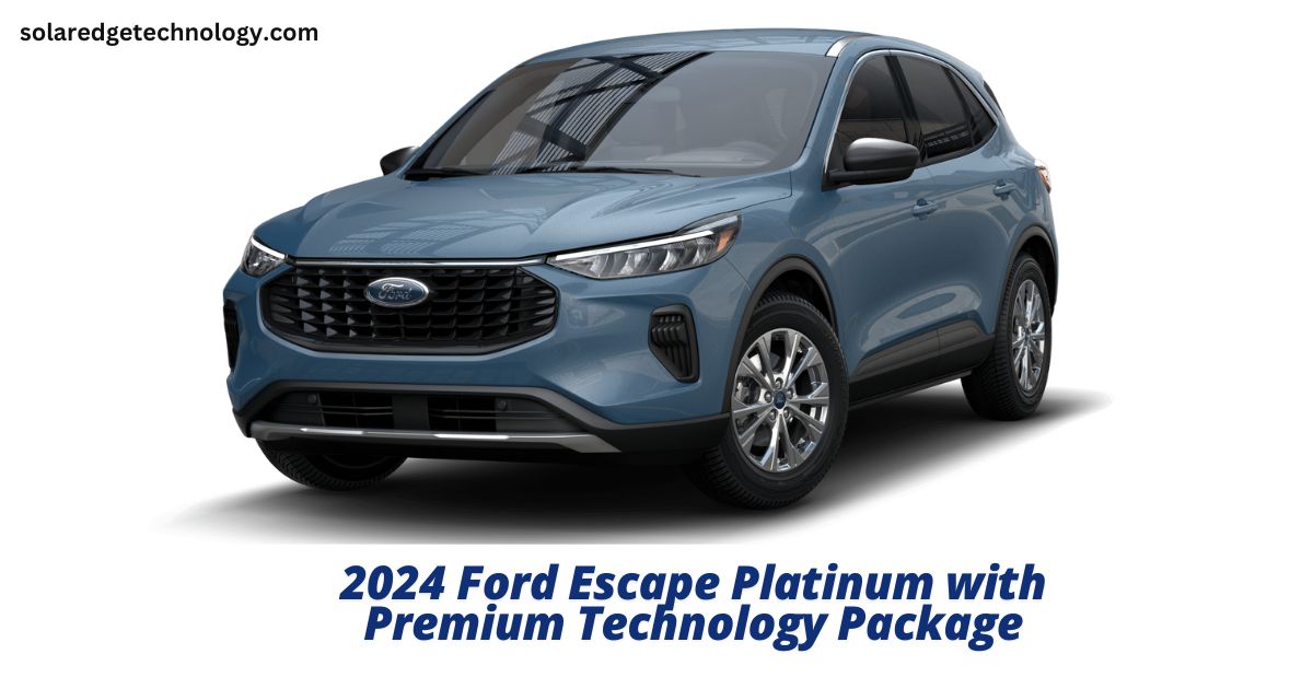 2024 Ford Escape Platinum with Premium Technology Package
