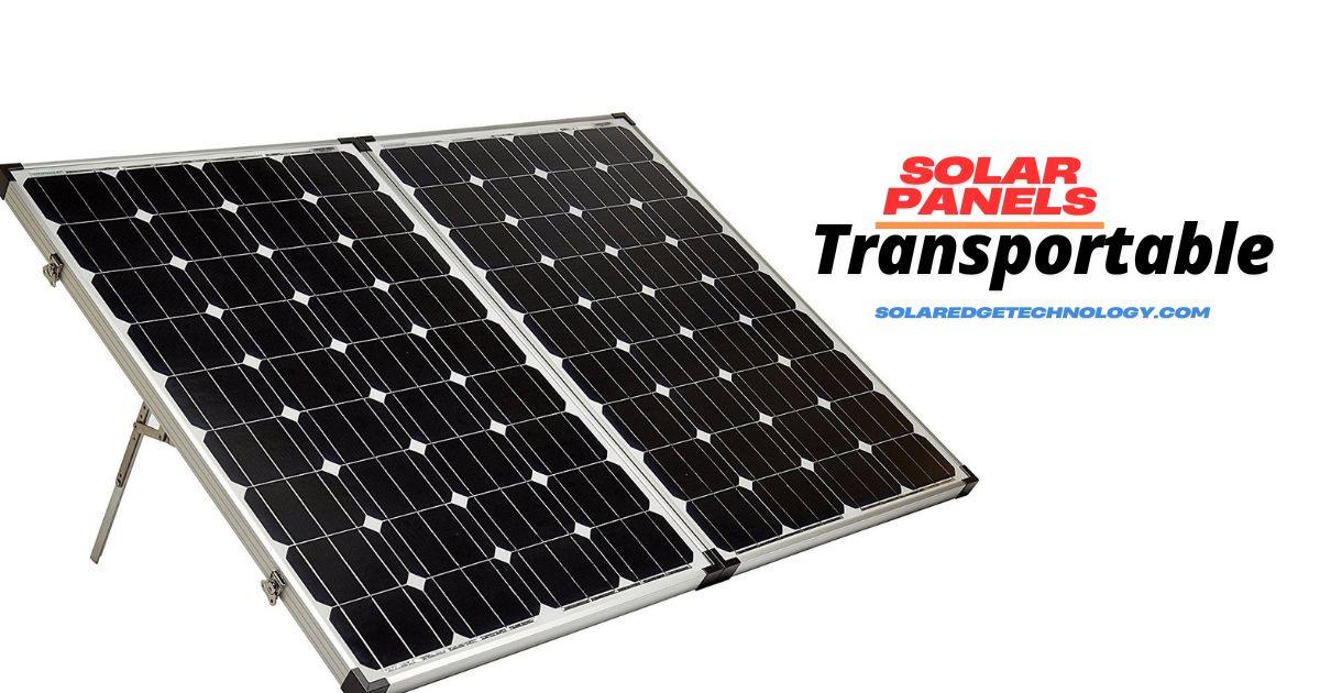 Transportable Solar Panels